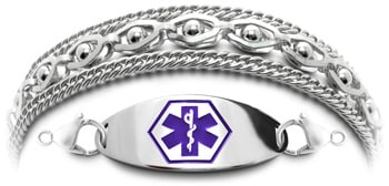 Stainless Steel Medical Bracelet