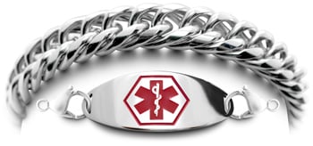 Breast cancer limb alert bracelet sale