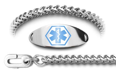 Autism Unremovable Medical ID Bracelet Set Quadrato 61498