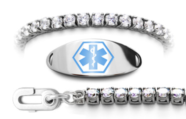 free alzheimer id bracelet