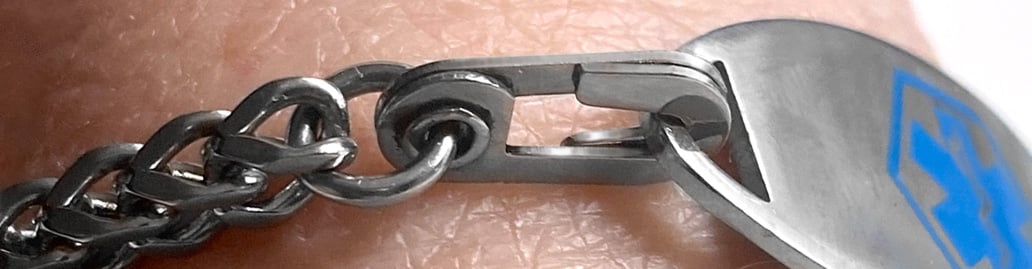 Closed Clasp on Unremovable Bracelet