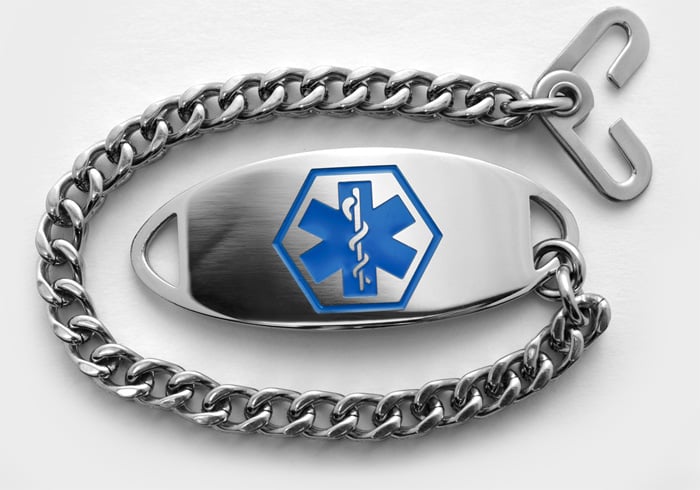 Unremovable ID Unremovable Medical Bracelet