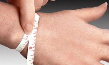 How to measure wrist correctly
