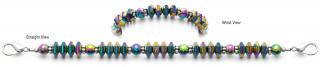 Designer Bead Medical ID Bracelets Rainbow Girl 0717