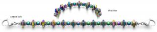 Designer Bead Medical ID Bracelets Color Pop 0720