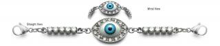 Diamond Bead Medical ID Bracelets Blink 0820