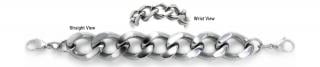 Designer Stainless Medical ID Bracelet Eleganza dell'Umbria 1912