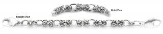 Designer Silver Medical Bracelets Bacio 1957