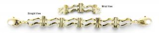 Designer Gold Medical Bracelets Verona Oro 1965