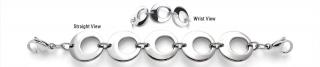 Designer Stainless Medical Bracelets Anelli della Luna 1980