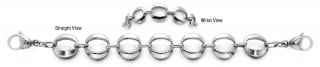 Designer Stainless Medical ID Bracelets Ovali di Venezia 1983