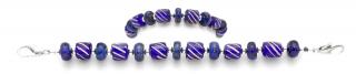 Designer Bead Medical Bracelets Blue Lazu 2077