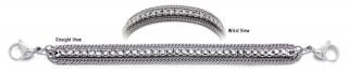 Designer Diamond Medical Tennis Bracelets Cima de Piazzi 2263