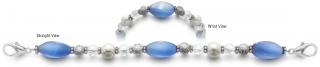 Designer Bead Medical ID Bracelets Blue Breeze 3776