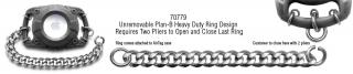 Unremovable Plan-B AirTag® Bracelet Black 70779