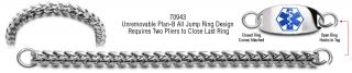Plan-B Bracelet Unremovable Plan-B Medical Bracelet Set Fermo 70943