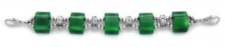 Designer Bead Medical Bracelets Emerald Mystique 1542