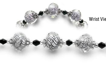 Designer Bead Medical Bracelets Sizzle III 0189
