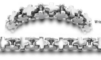 Designer Stainless Medical Bracelets Balestra 0357