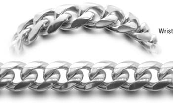 Designer Stainless Medical Bracelets Uomo Ricco 0550