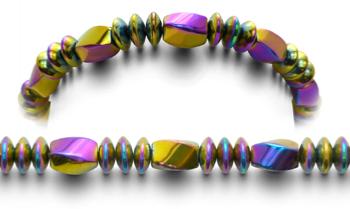 Designer Bead Medical ID Bracelets Color Crazy 0718