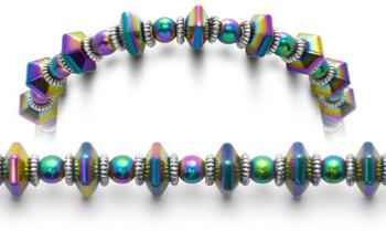 Designer Bead Medical ID Bracelets Color Pop 0720