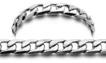 Designer Stainless Medical ID Bracelets Mozzano 0939