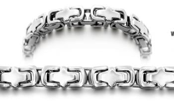 Stainless Medical ID Bracelets Torino 0996