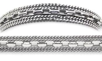 Designer Stainless Medical Bracelets Ricchezza 1266