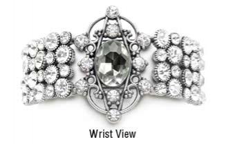 Designer Fashion Rhinestone Medical Bracelets Palace Gates-2 1566