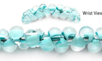 Designer Bead Medical Bracelets Dew Drops 1702