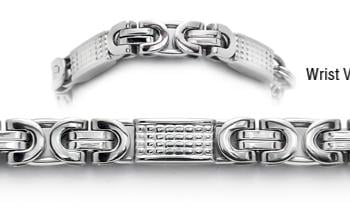 Designer Stainless Medical ID Bracelets Piccolo Suzzara 1778