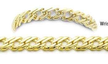 Metalia Oro 1787 Designer Gold Medical Bracelets