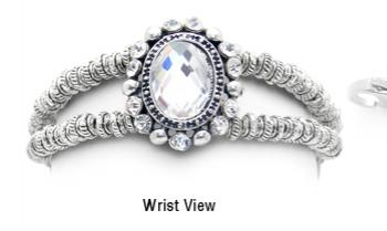 Designer Bead Medical Bracelets Victorian Ice Crystals 1795