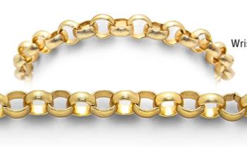 Designer Gold Medical Bracelets Golden Symphonies 1833