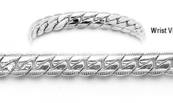 Designer Silver Medical Bracelets Prizzi 1898