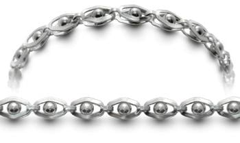 Designer Stainless Medical Bracelets Occhi di Acciaio 1921