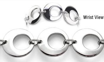 Designer Stainless Medical Bracelets Anelli della Luna 1980