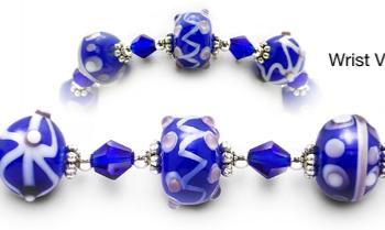 Designer Bead Medical Bracelets True Blue II 2024