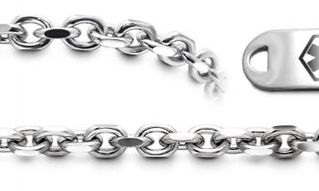 Designer Stainless Medical Bracelet Set Gusto di Napoli 22005