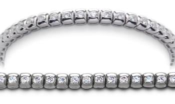 Designer Stainless Medical Tennis Bracelet Pizzo Bottarello 2240