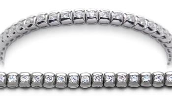 Designer Stainless Medical Tennis Bracelet Pizzo Bottarello 2240