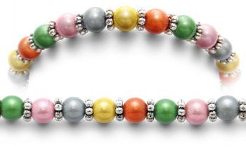 Designer Bead Medical Bracelets Rainbow World 2348