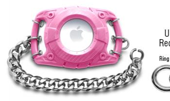 Unremovable Plan-B AirTag® Bracelet Pink 70778