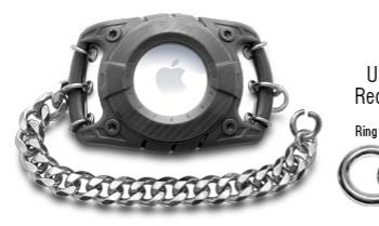 Unremovable Plan-B AirTag® Bracelet Black 70779