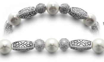Pearls In Spring 9745 Designer Bead Medical Bracelets