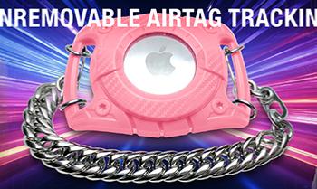 AirTag® Bracelet Unremovable Pink AirTag® Autism Bracelet