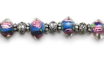 Designer Bead Medical Bracelets Crystal Bluzz 1644