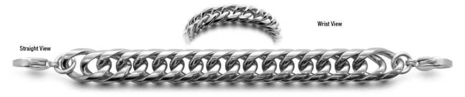 Stainless Bracelet Designer Stainless Medical ID Bracelets Brillante 0220