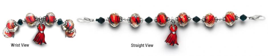 Beaded Medical Bracelet Designer Bead Medical Bracelets In A Heart Beat 0246